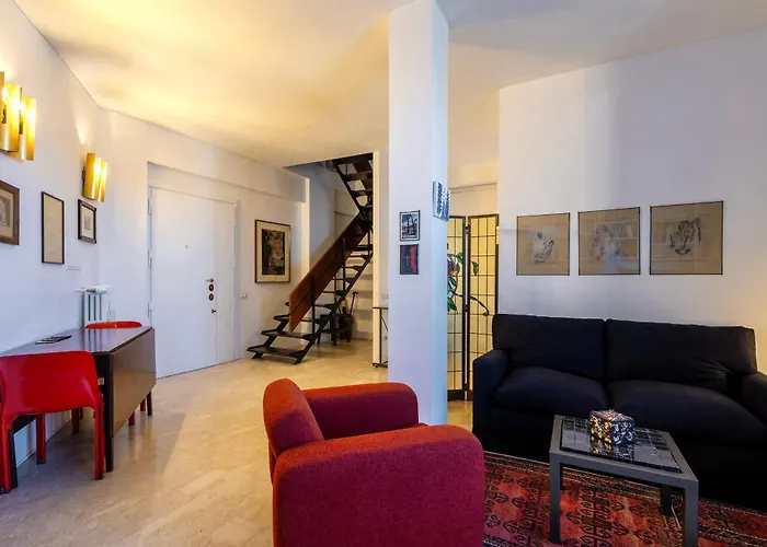 Apartmán Edda Lovely Penthouse In Trastevere With View *