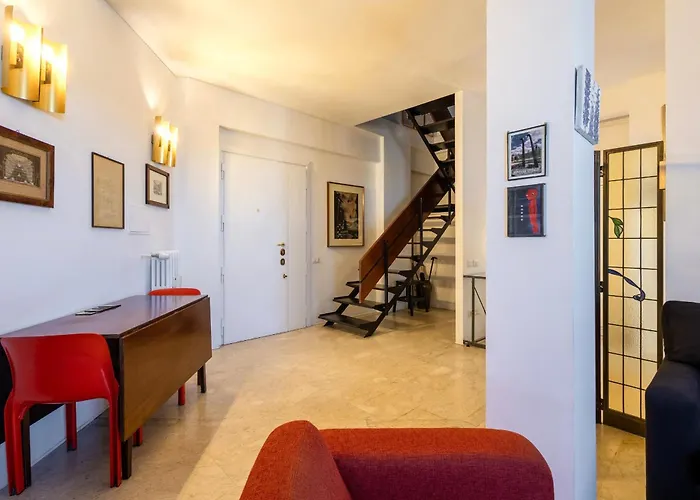 Edda Lovely Penthouse In Trastevere With View Apartmán Řím