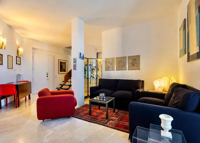 Apartmán Edda Lovely Penthouse In Trastevere With View