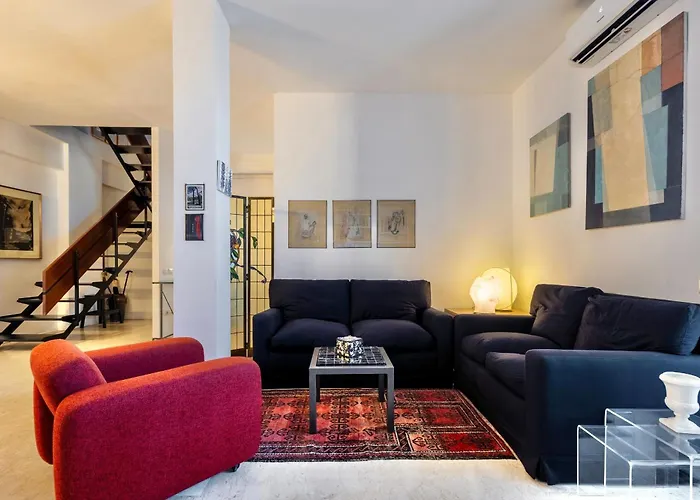 Edda Lovely Penthouse In Trastevere With View Apartmán *
