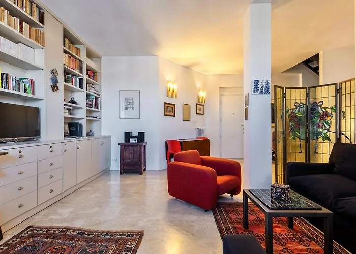 Apartmán Edda Lovely Penthouse In Trastevere With View Řím